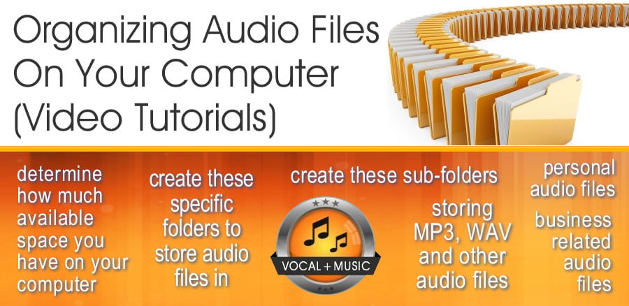 Learn How To Organize Audio On Your Computer Video Tutorials By Bart Smith